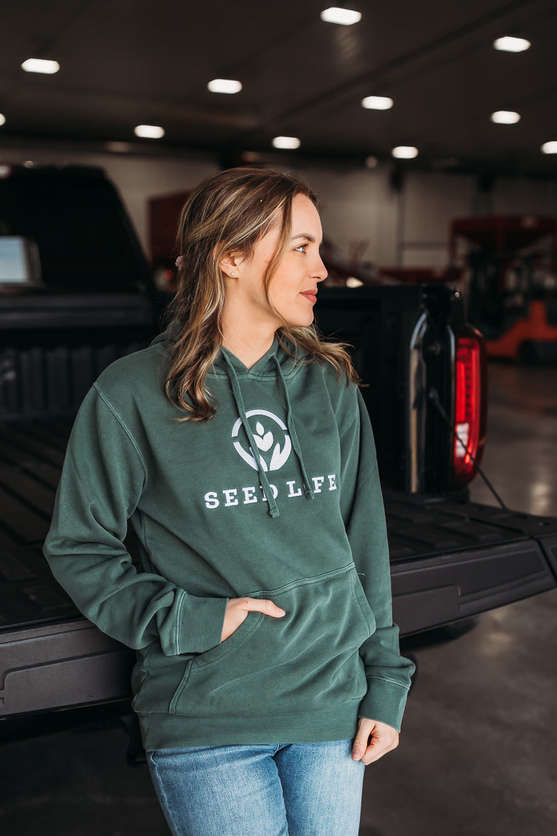Embroidered Logo Hoodie