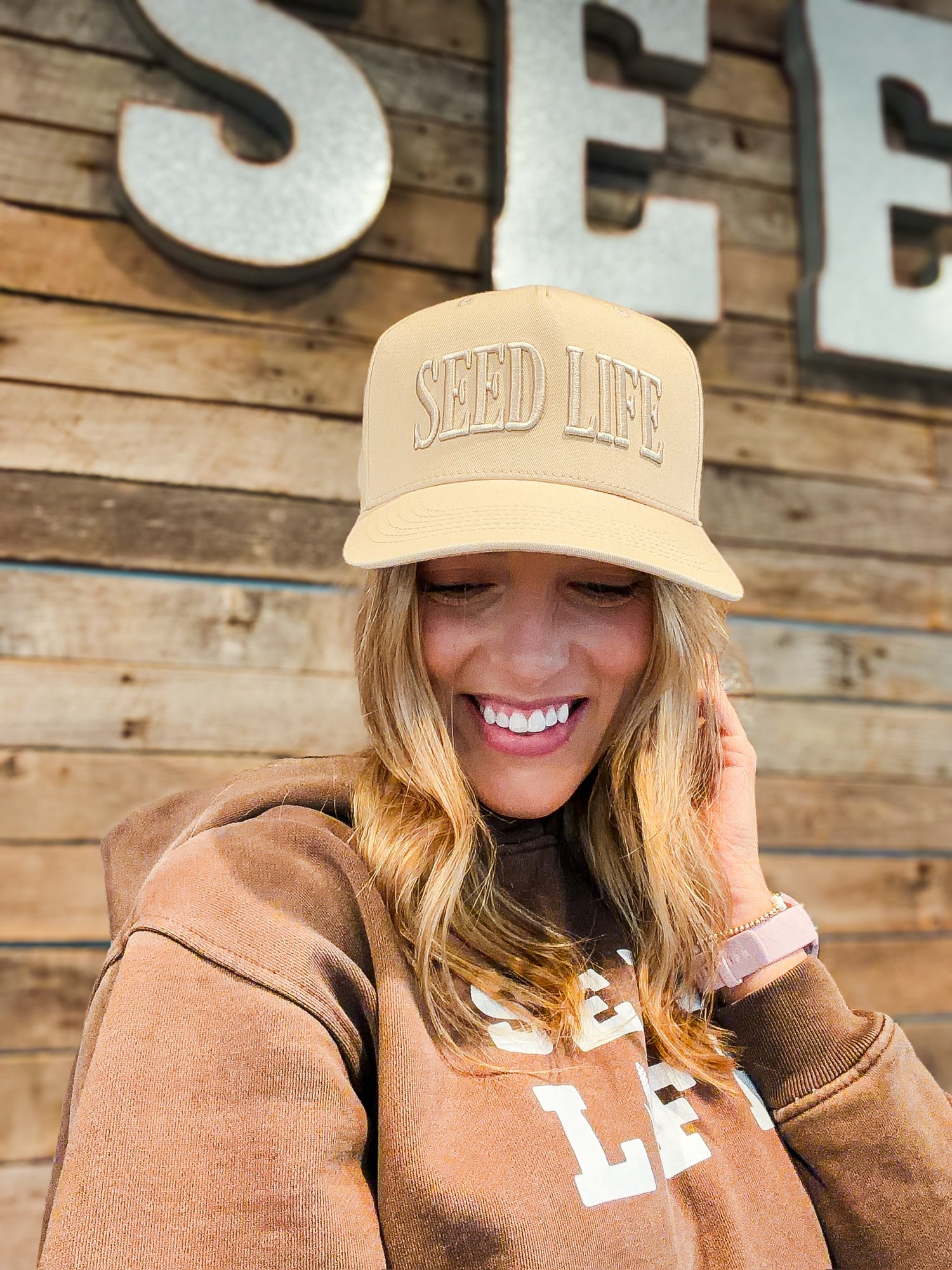 Seed Life Embroidered Hat