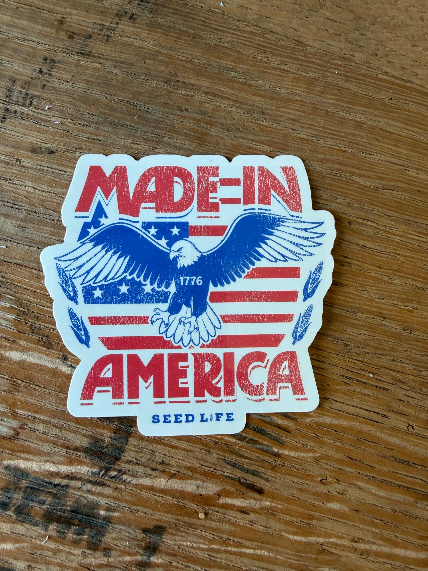 Made in America Sticker