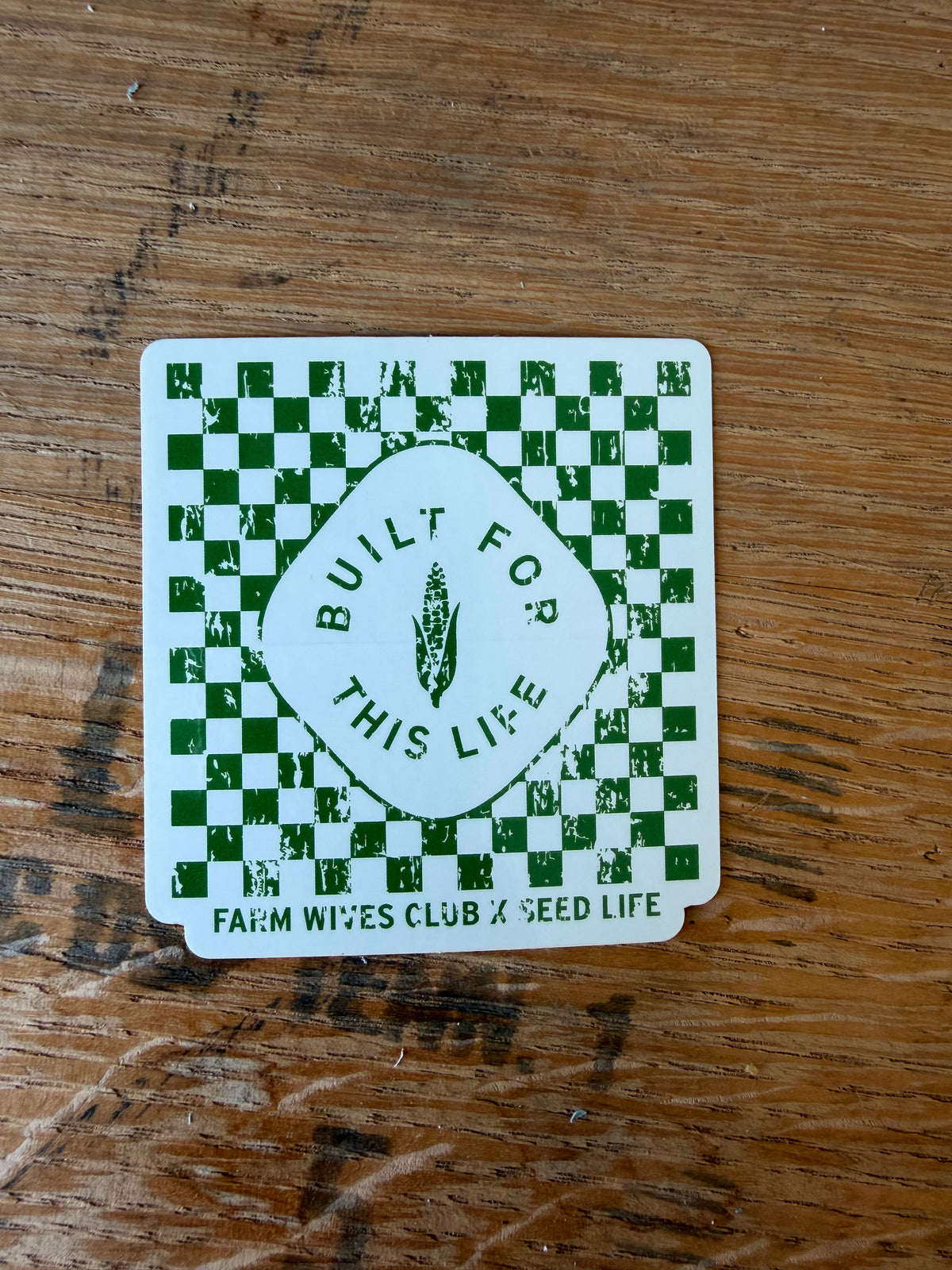 Built for this Life Sticker