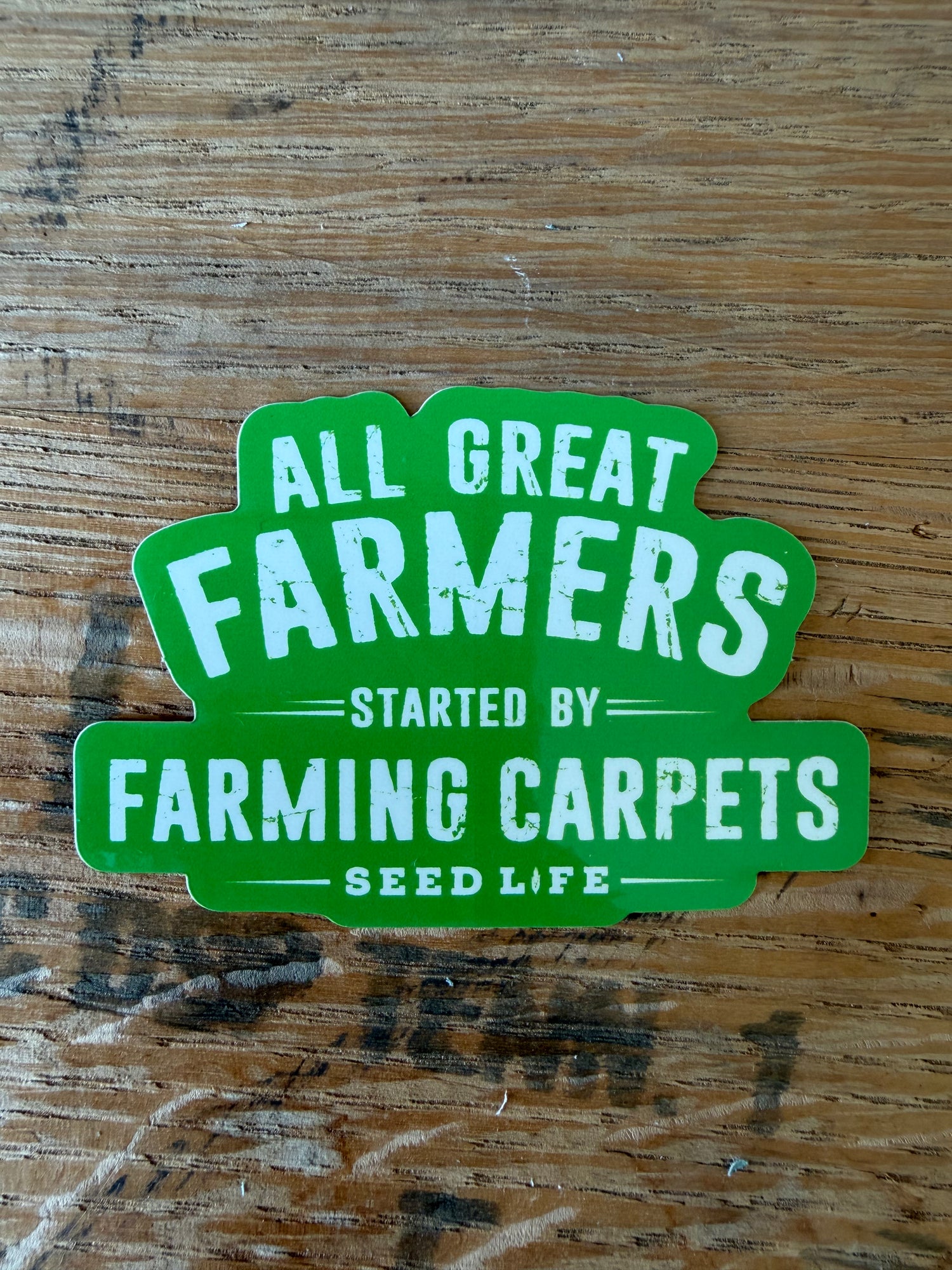 Carpet Farmin’ Sticker