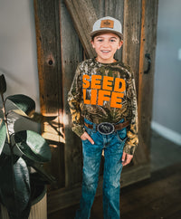 Seed Life Kids Camo- Long Sleeve