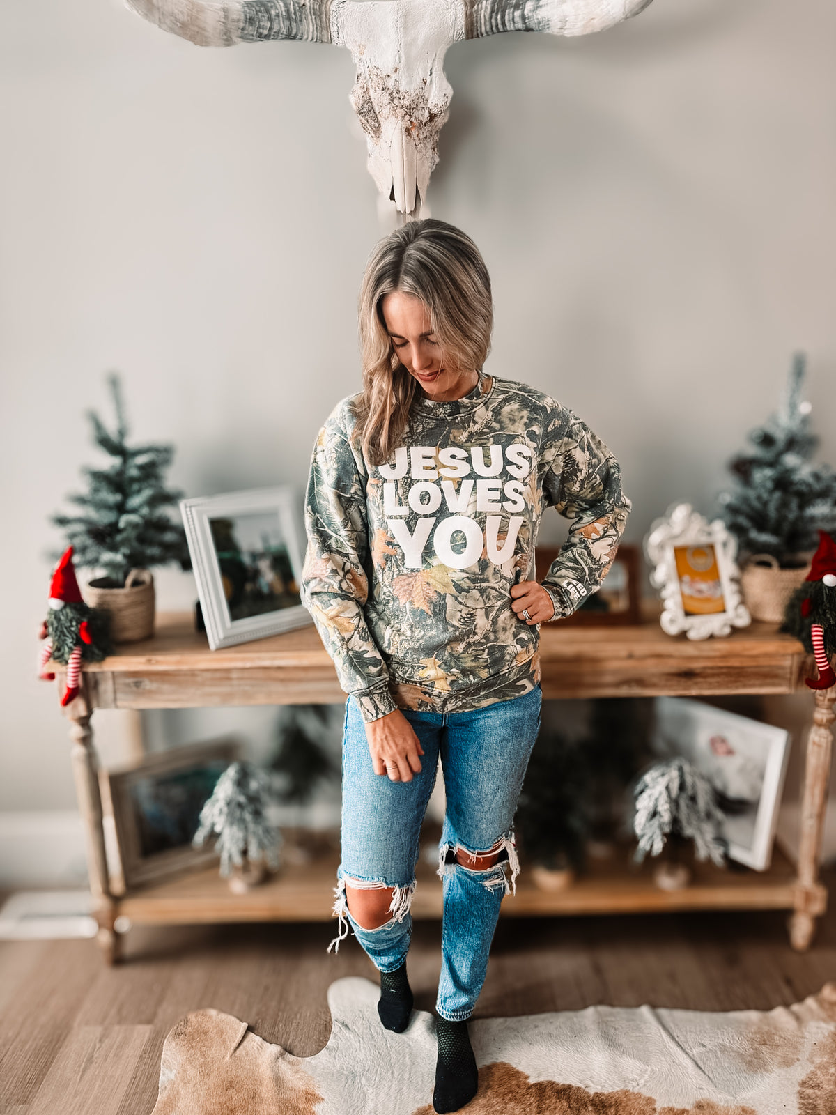 Jesus Loves You Crewneck