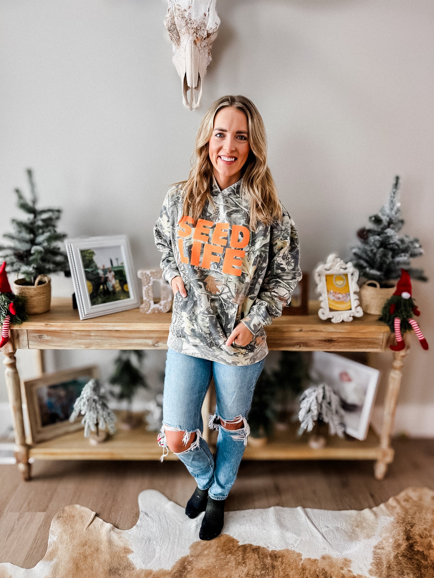 Seed Life Camo - Hoodie