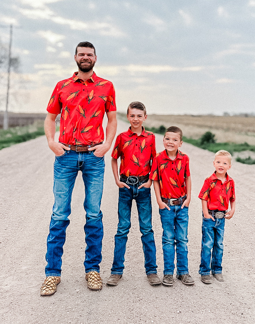 Husker Harvest Polo Kids
