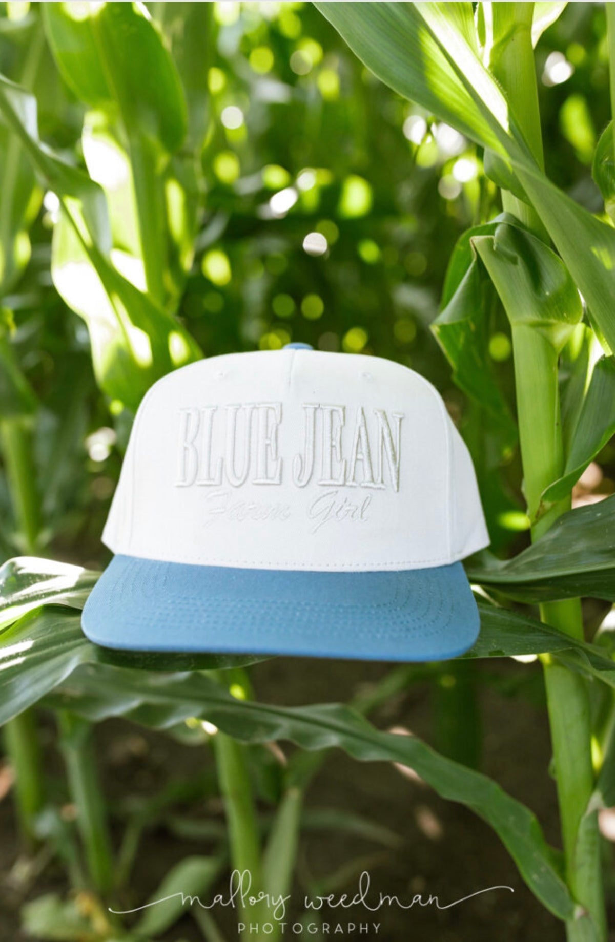 Blue Jean Farm Girl Hat