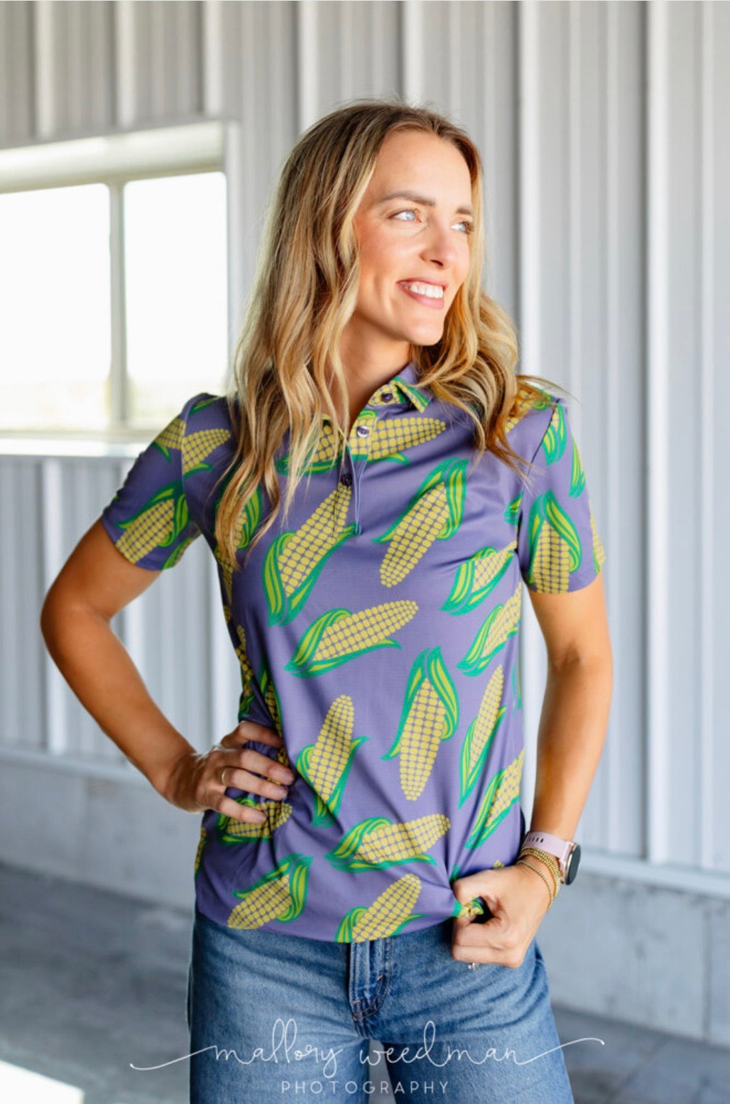 Women's Corn Polo
