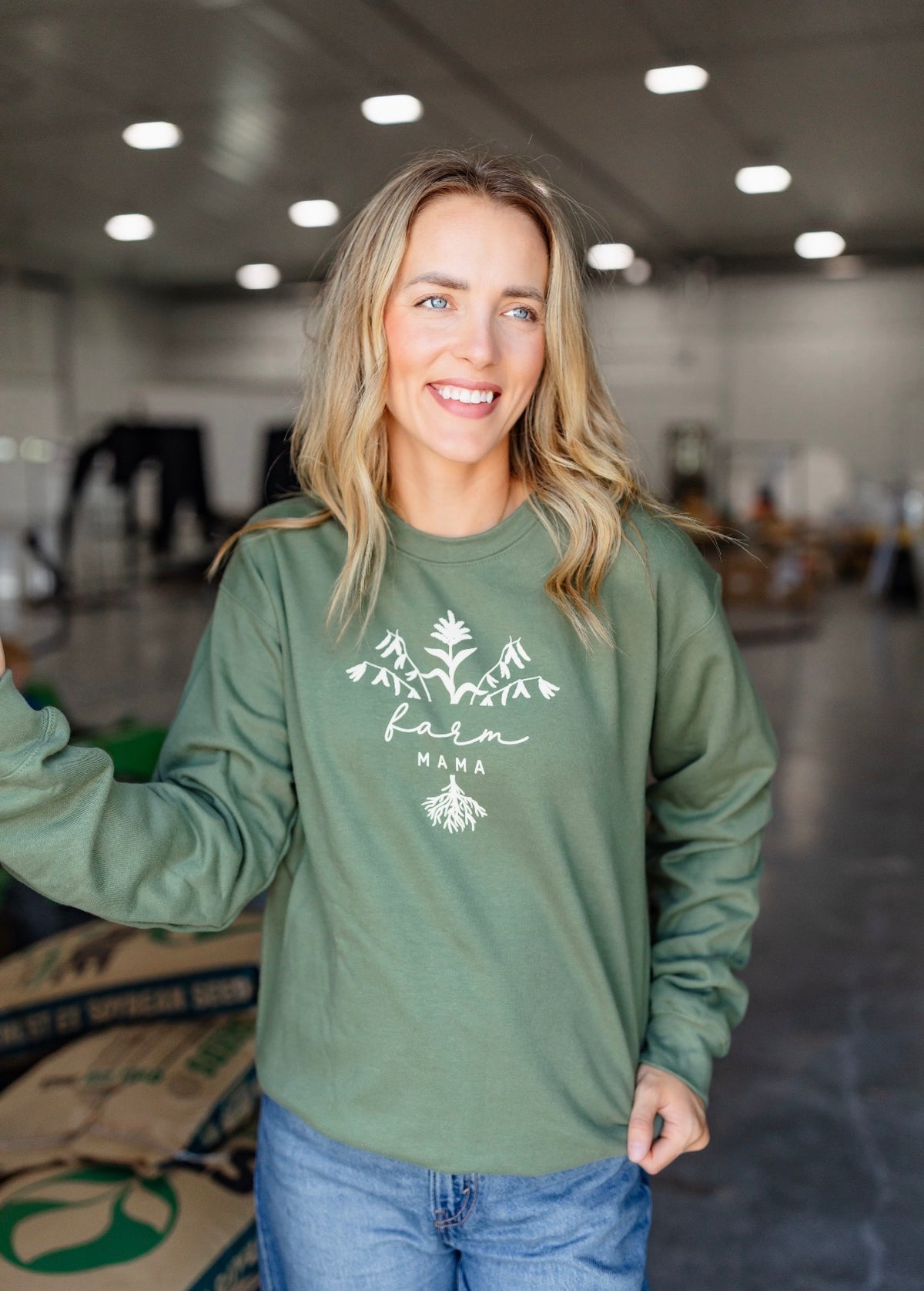 Farm Mama Crewneck