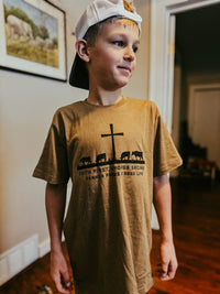 Faith First, Chores Second Tee- Fenner Farms