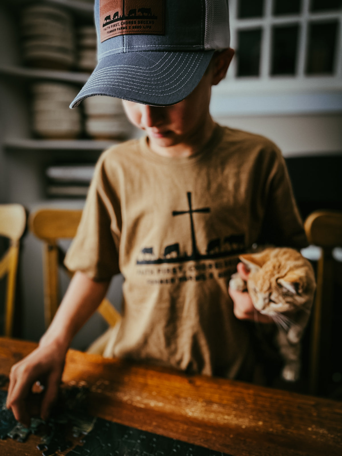 Faith First, Chores Second Hat- Fenner Farms