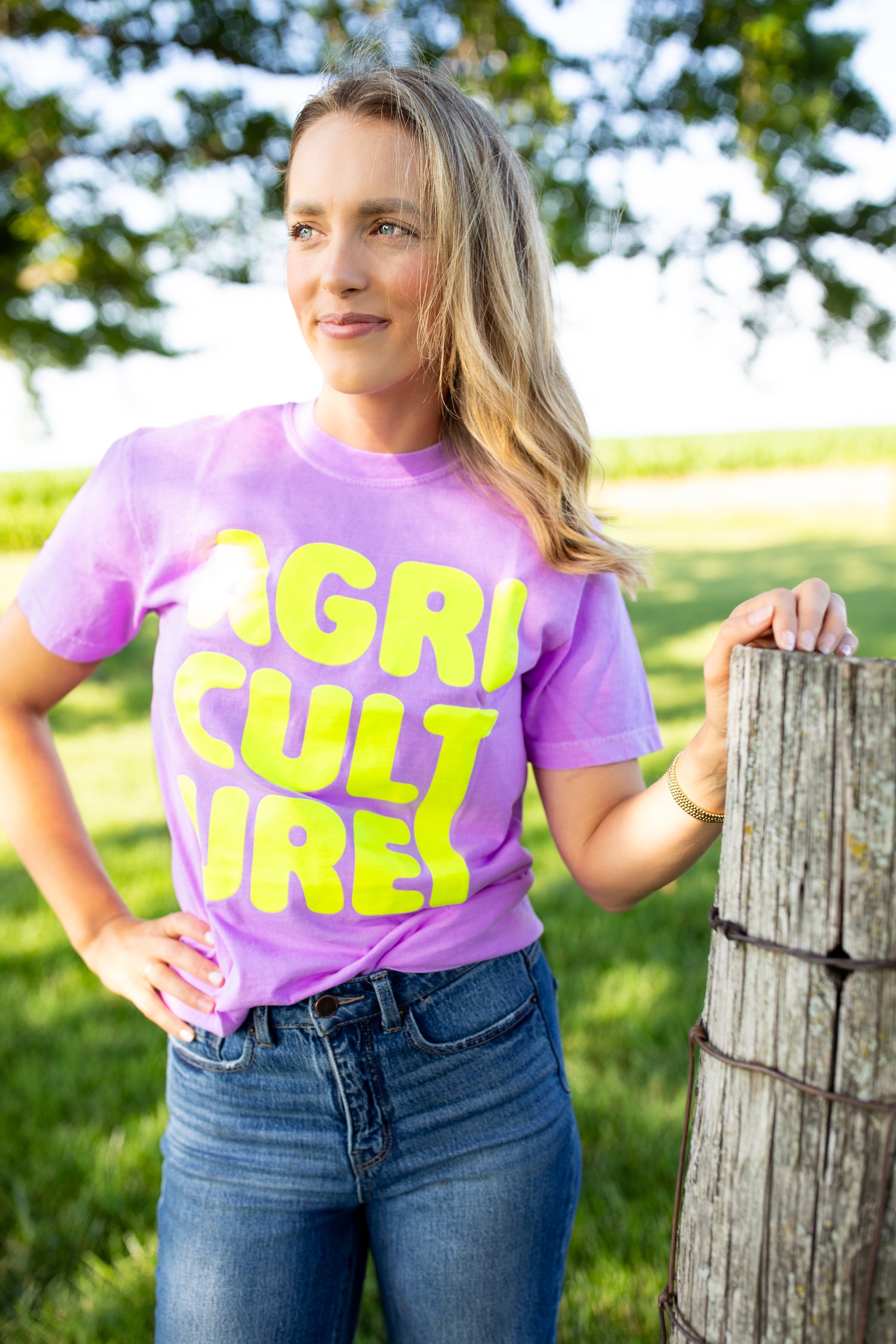 Agriculture Neon Tee