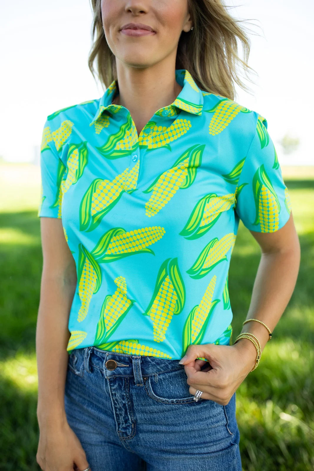 Women's Corn Polo