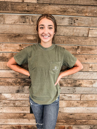 Embroidered Pocket Tees