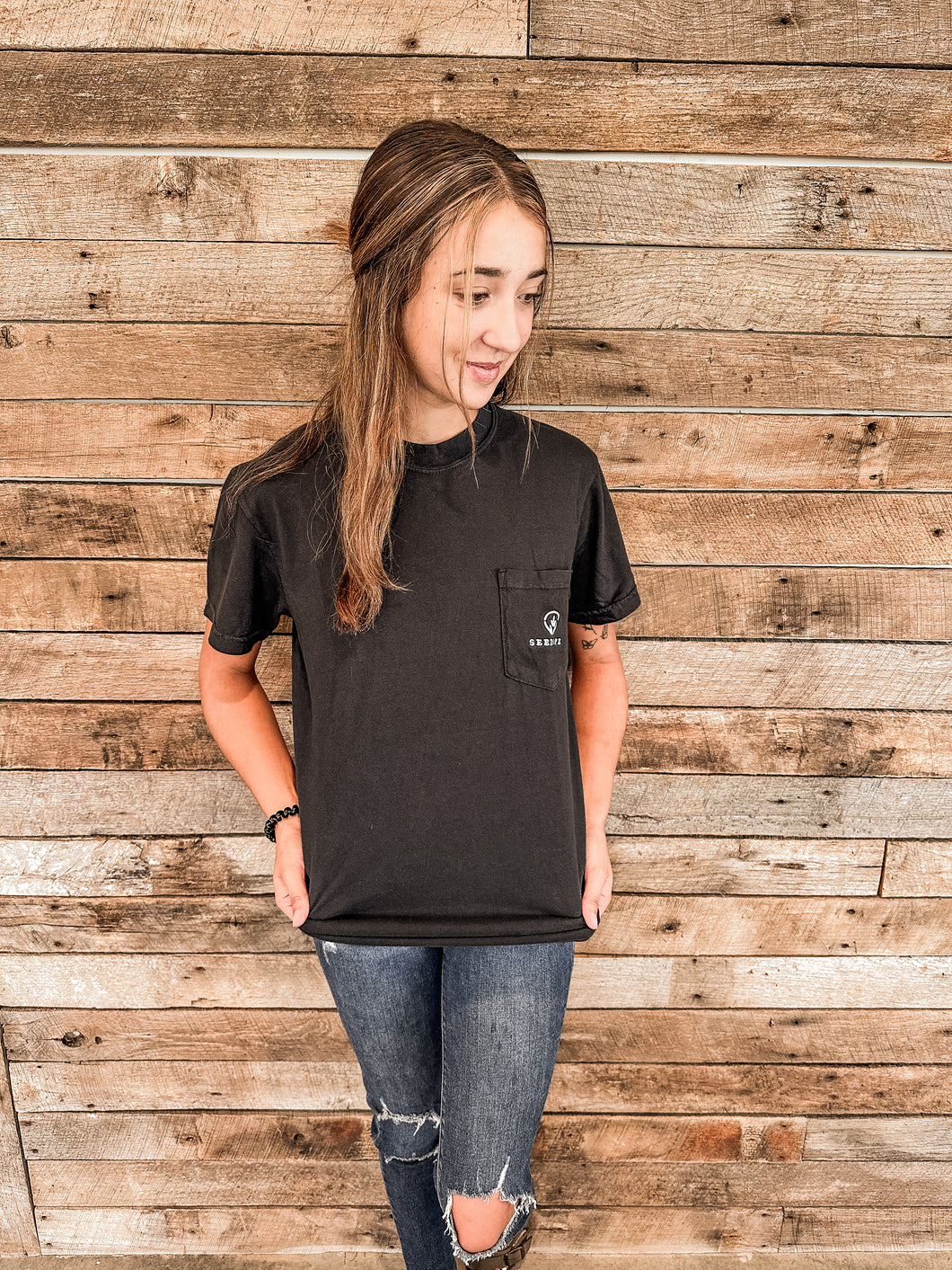 Embroidered Pocket Tees