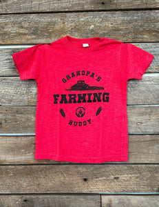 Grandpa’s Farming Buddy T Shirt