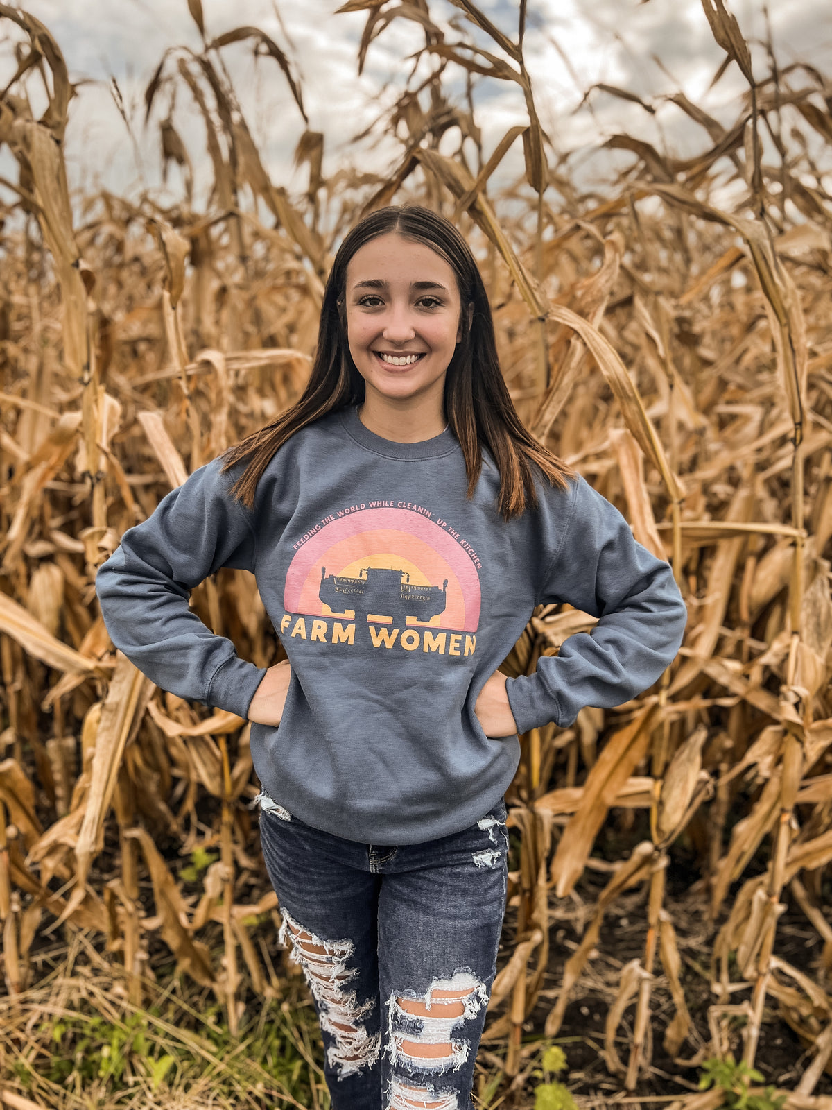 Farm Women Crewneck